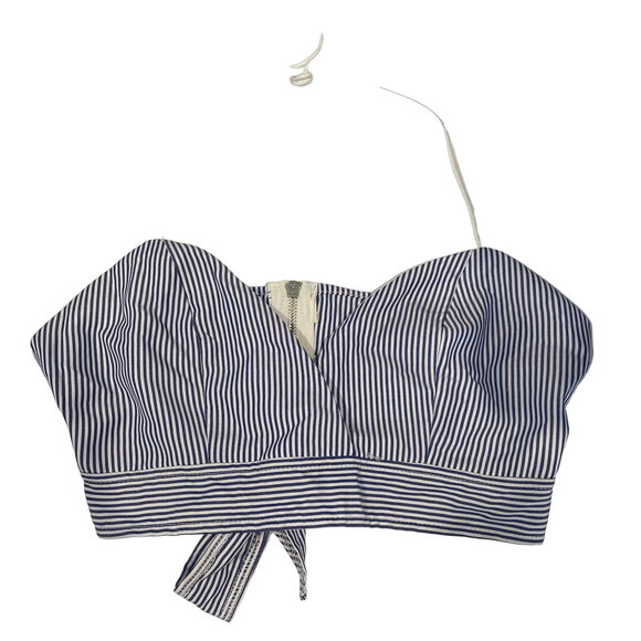 Micas 2 Piece Halter Bra Top and Long Sleeve Shirt - Large - Picture 3 of 5